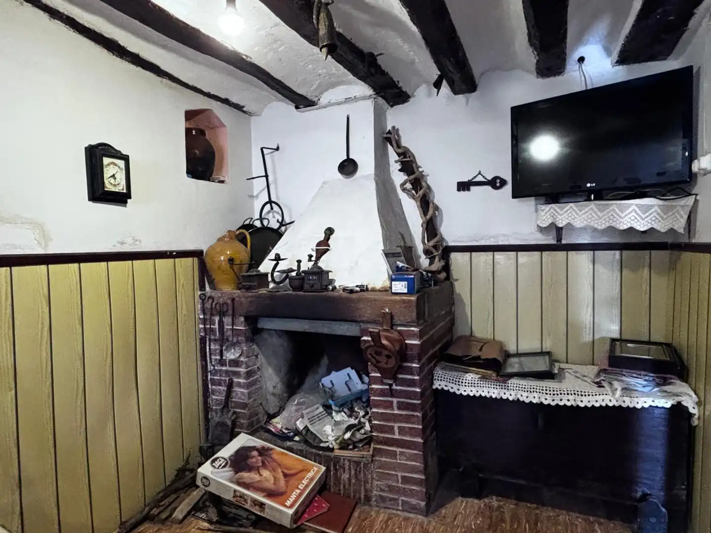 Cocina de Finca rústica en venta en Valle de Oca con Calefacción y Jardín privado