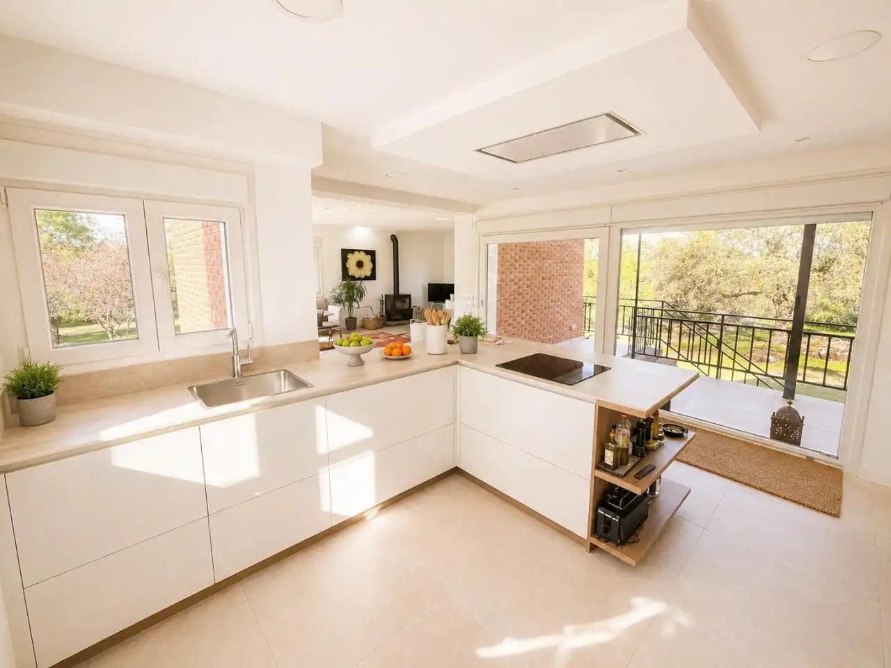 Kitchen of Houses for sale in La Cabrera  with Terrace