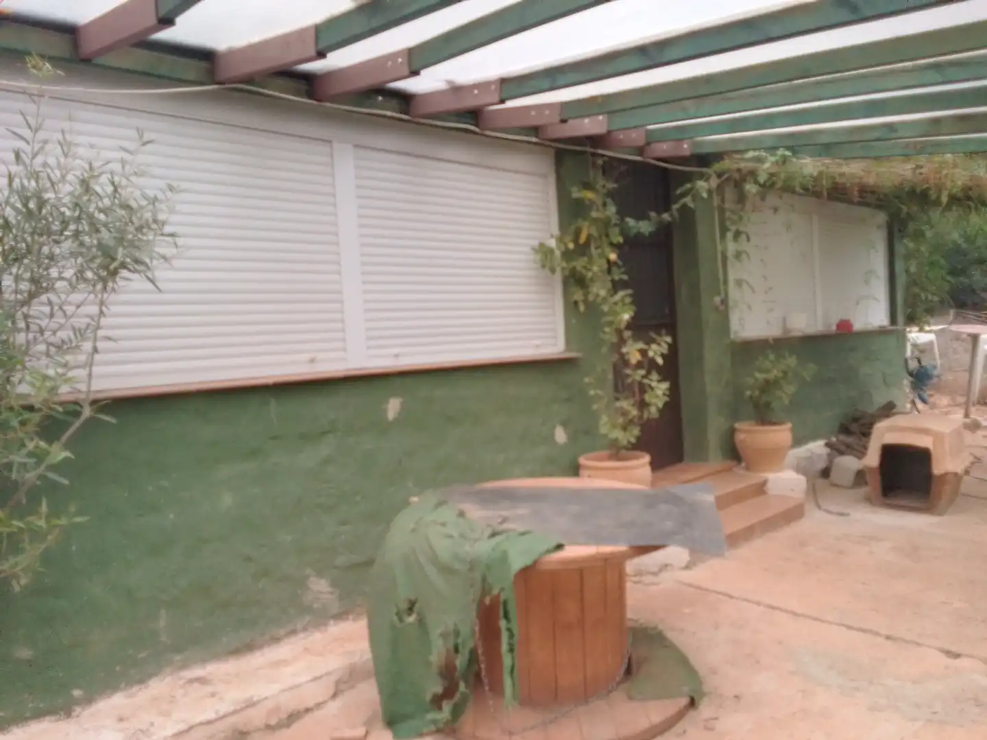 Vista exterior de Finca rústica en venta en El Bosque con Calefacción, Jardín privado y Terraza
