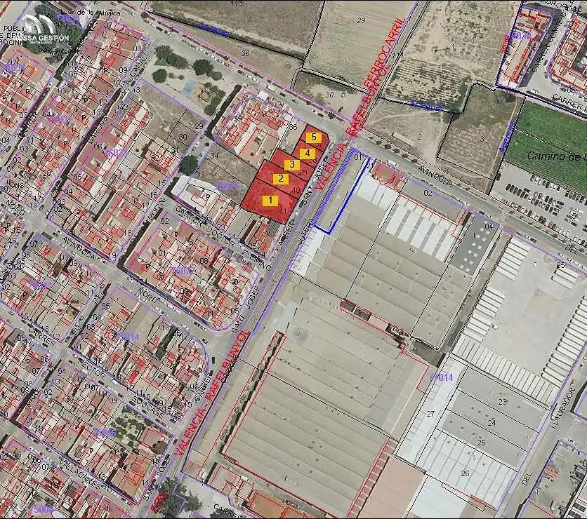 Vista exterior de Residencial en venta en Foios, Valencia