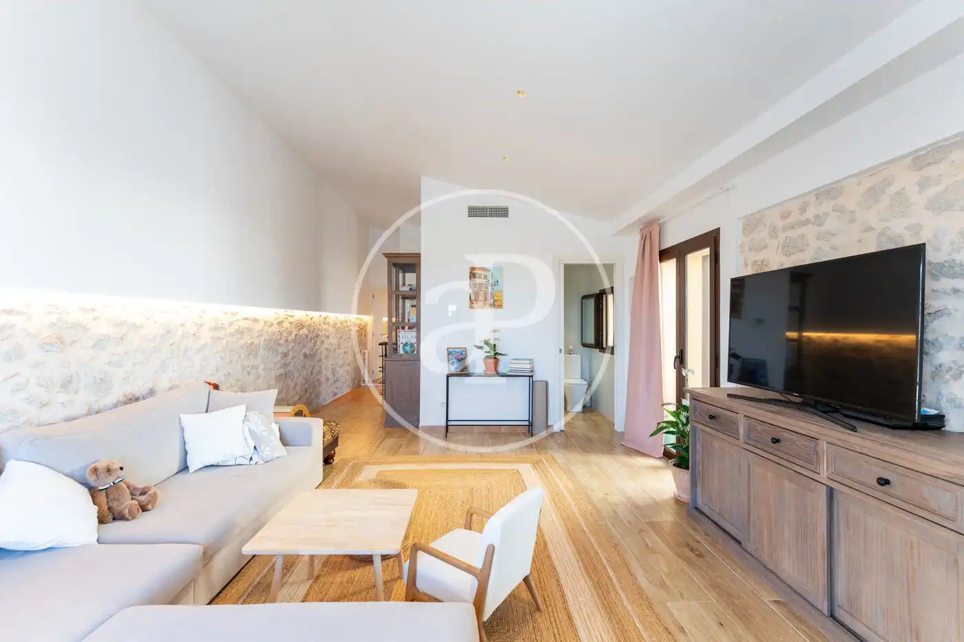 Sala de estar de Casa o chalet en venta en Lloseta con Aire acondicionado, Calefacción y Terraza