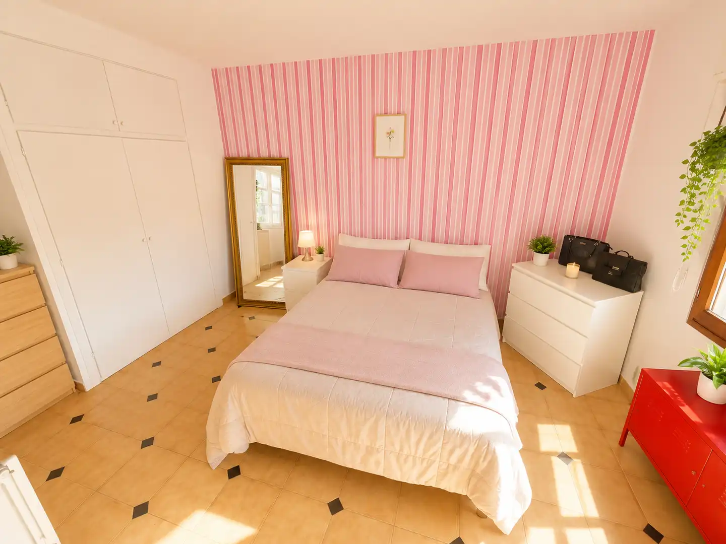 Bedroom of Duplexes for sale in Santa Coloma de Gramenet  with Air Conditioner, Heating and Parquet flooring