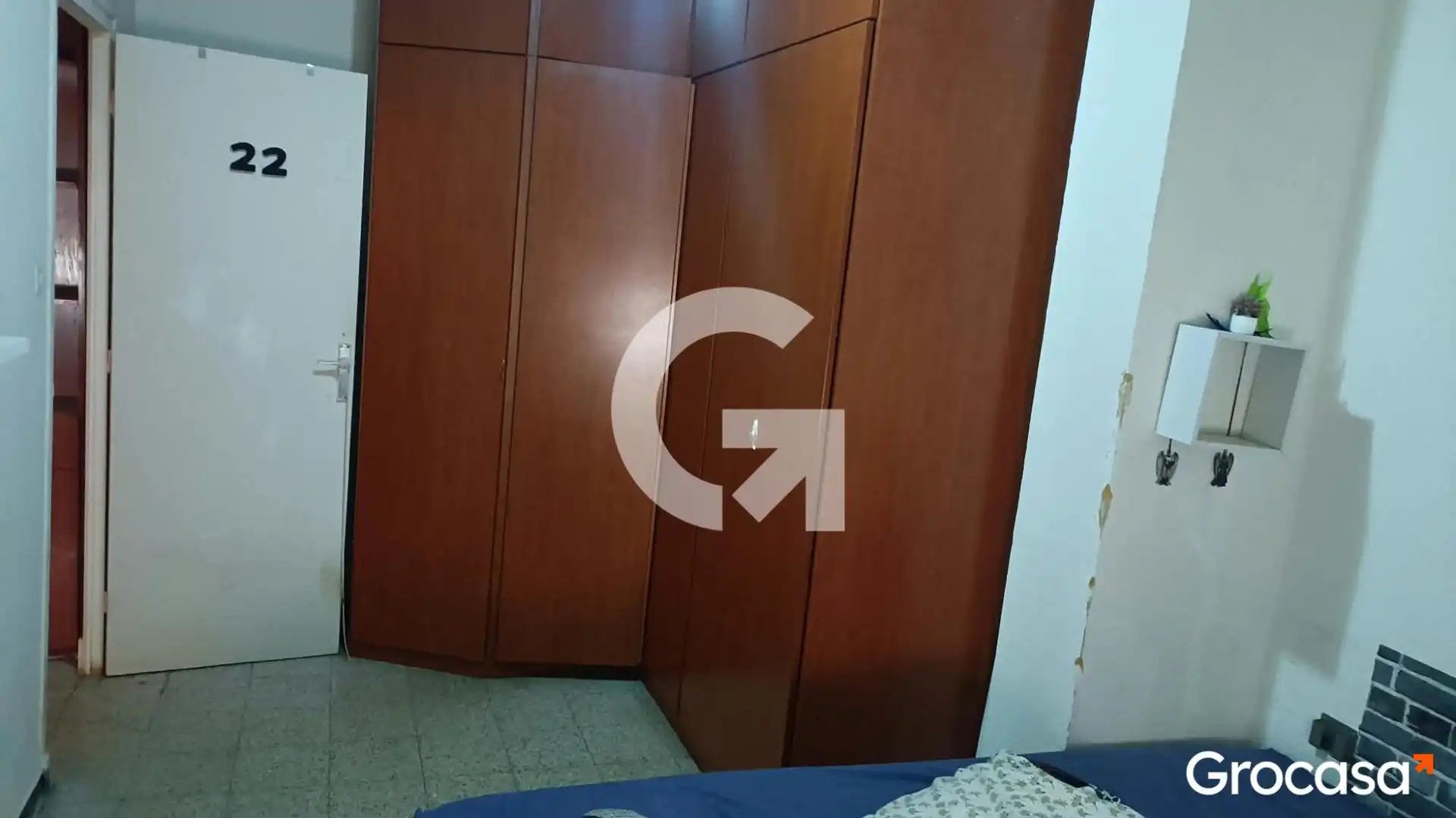 Bedroom of Flat for sale in Mataró  with Oven, Washing machine and TV