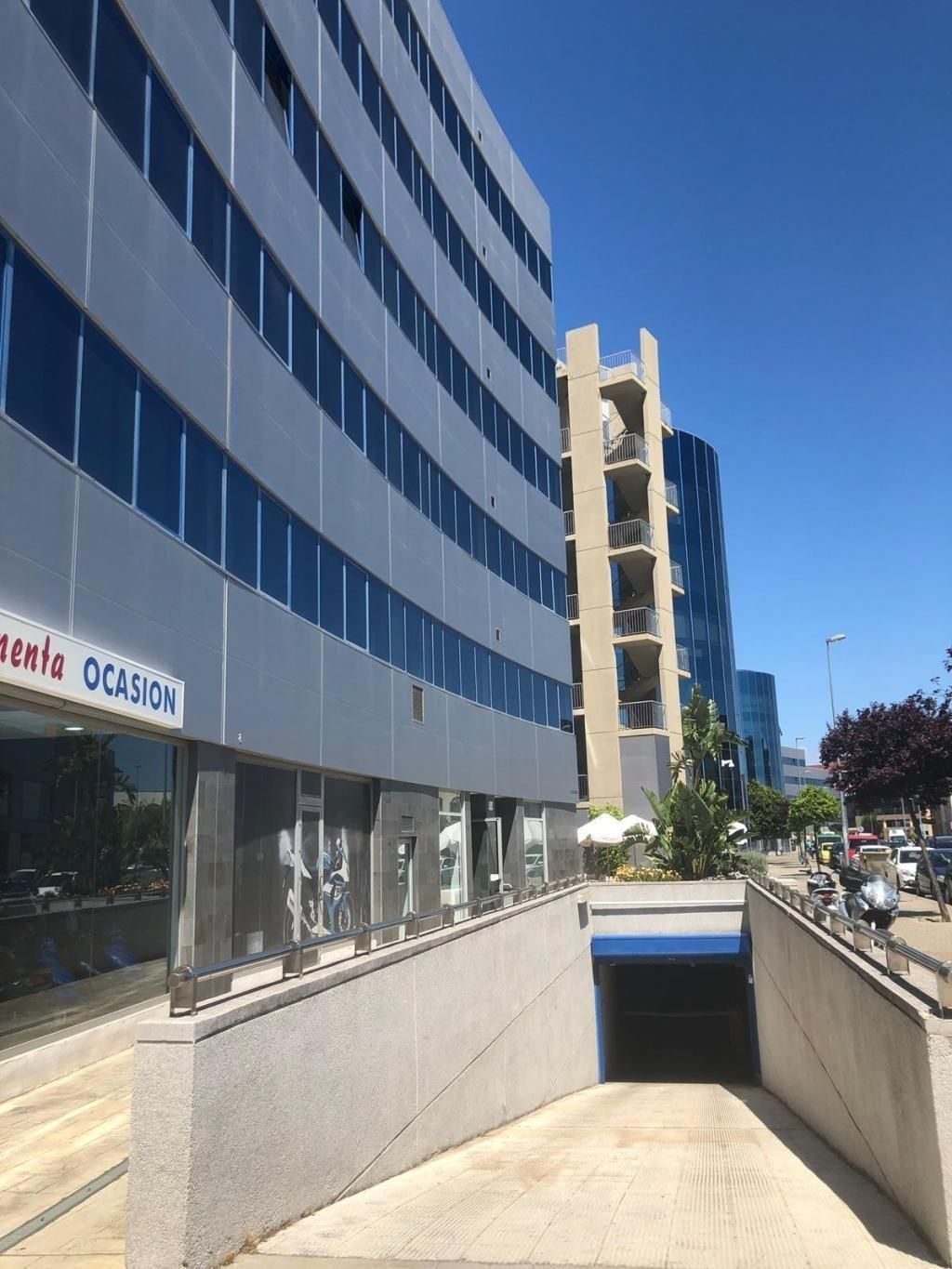Exterior view of Garage for sale in  Sevilla Capital