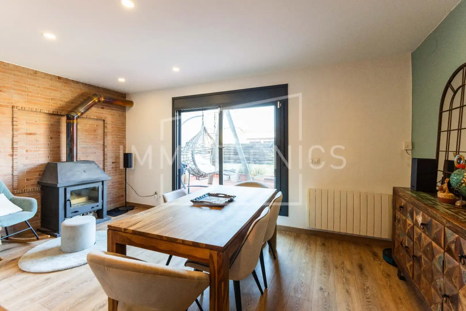 Comedor de Ático en venta en La Garriga con Calefacción y Terraza