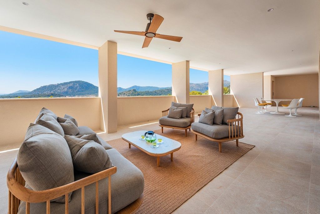 Terrassa de Casa o xalet en venda en Pollença amb Aire condicionat, Jardí privat i Terrassa