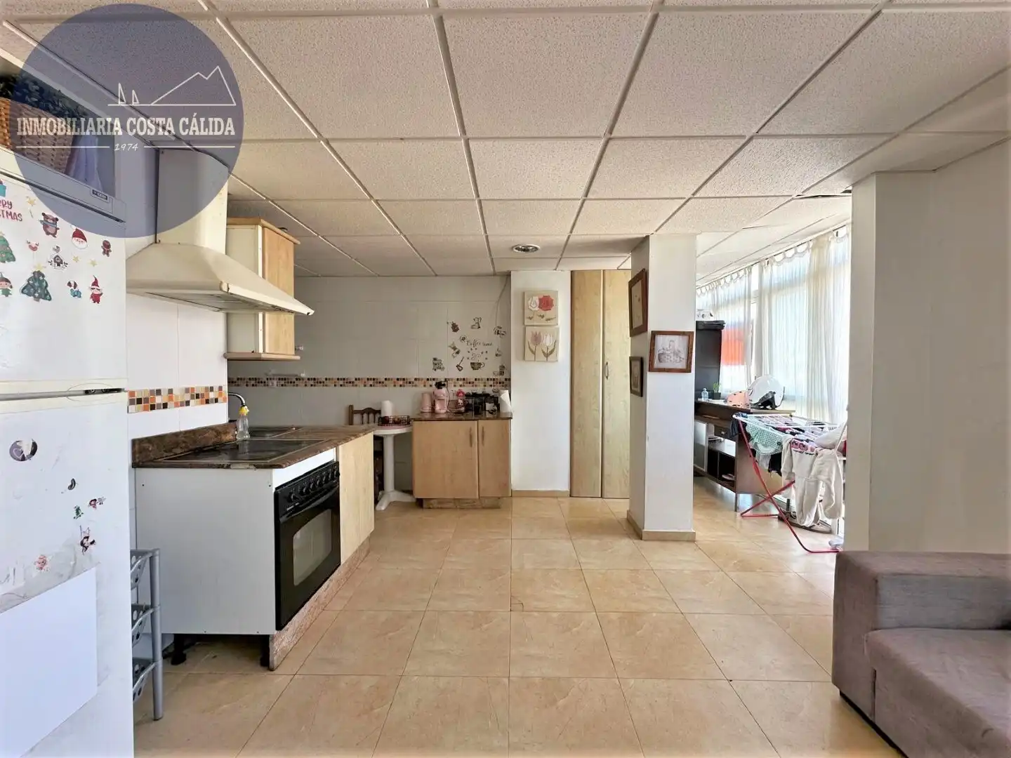 Küche von Wohnung zum Verkauf in Águilas mit Balkon