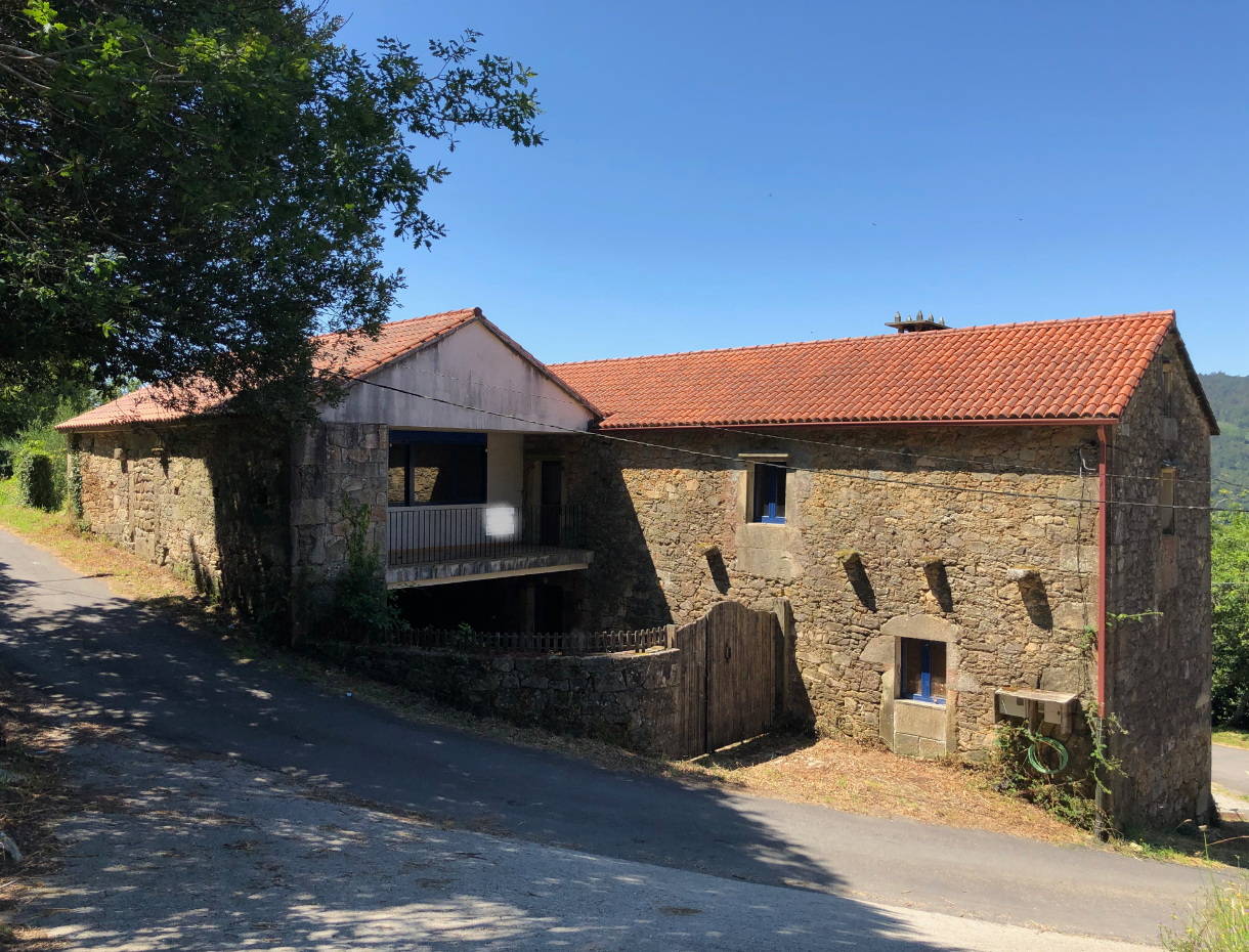 Vista exterior de Casa o chalet en venta en Mazaricos