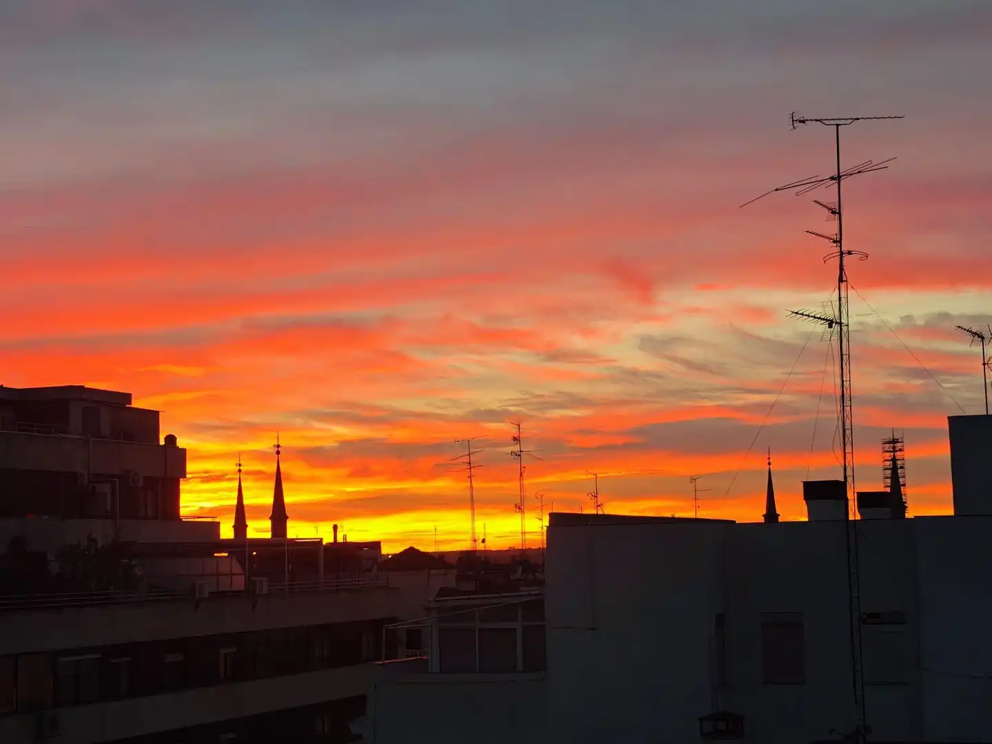 Exterior view of Attic for sale in Madrid  with Air Conditioner, Heating and Terrace