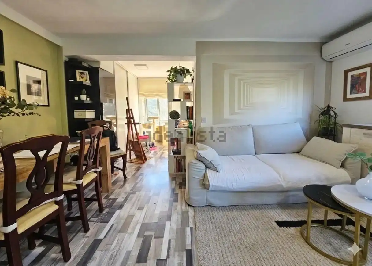 Living room of Attic for sale in Madrid  with Air Conditioner