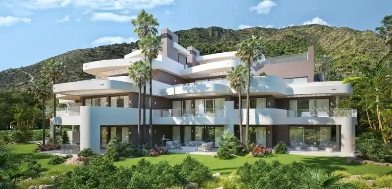 Vista exterior de Planta baja en venta en Ojén con Aire acondicionado, Jardín privado y Terraza