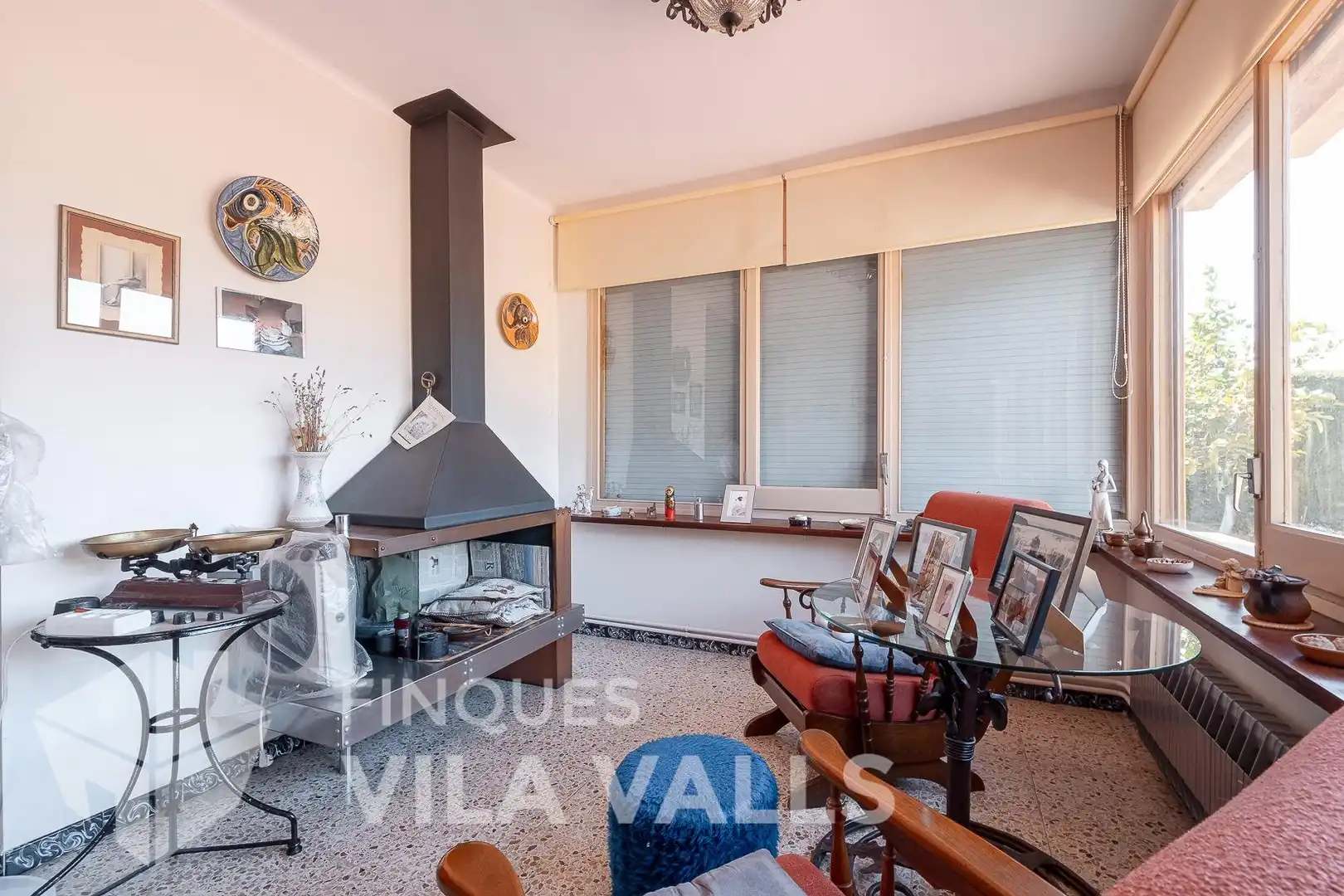Sala de estar de Edificio en venta en Sant Feliu de Codines