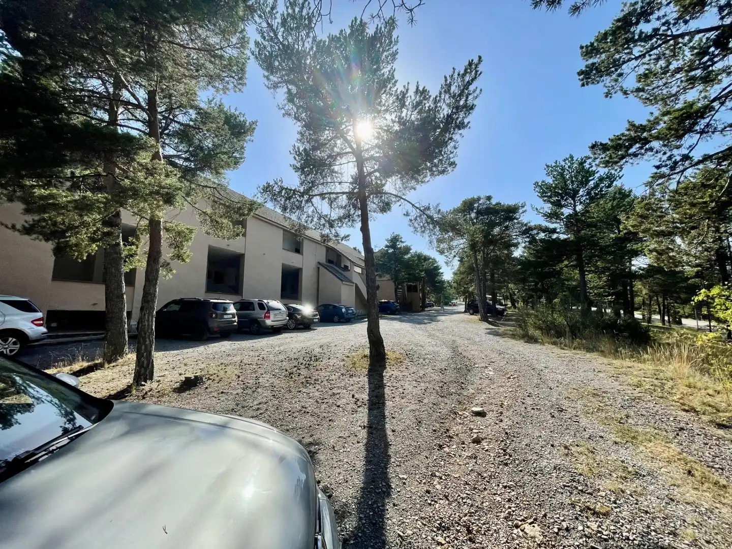 Parking of Flat for rent in Alcalá de la Selva  with Heating, Terrace and Storage room