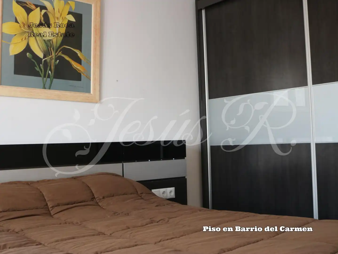 Bedroom of Flat for sale in Murcia  with Air Conditioner, Heating and Furnished