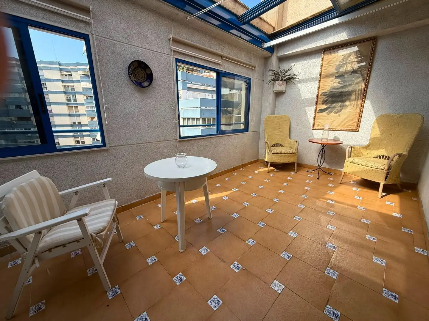 Terrassa de Àtic de lloguer en Alicante / Alacant amb Aire condicionat, Terrassa i Moblat