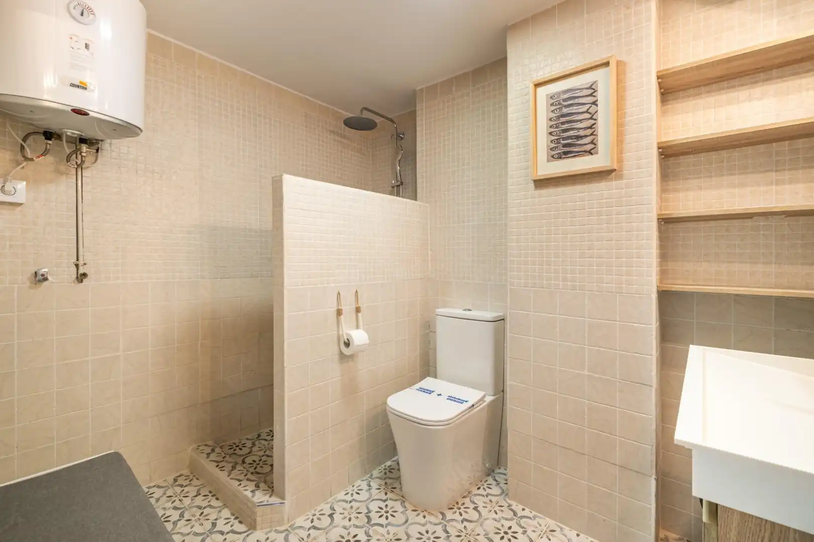 Bany de Apartament en venda en Jávea / Xàbia amb Aire condicionat, Calefacció i Moblat
