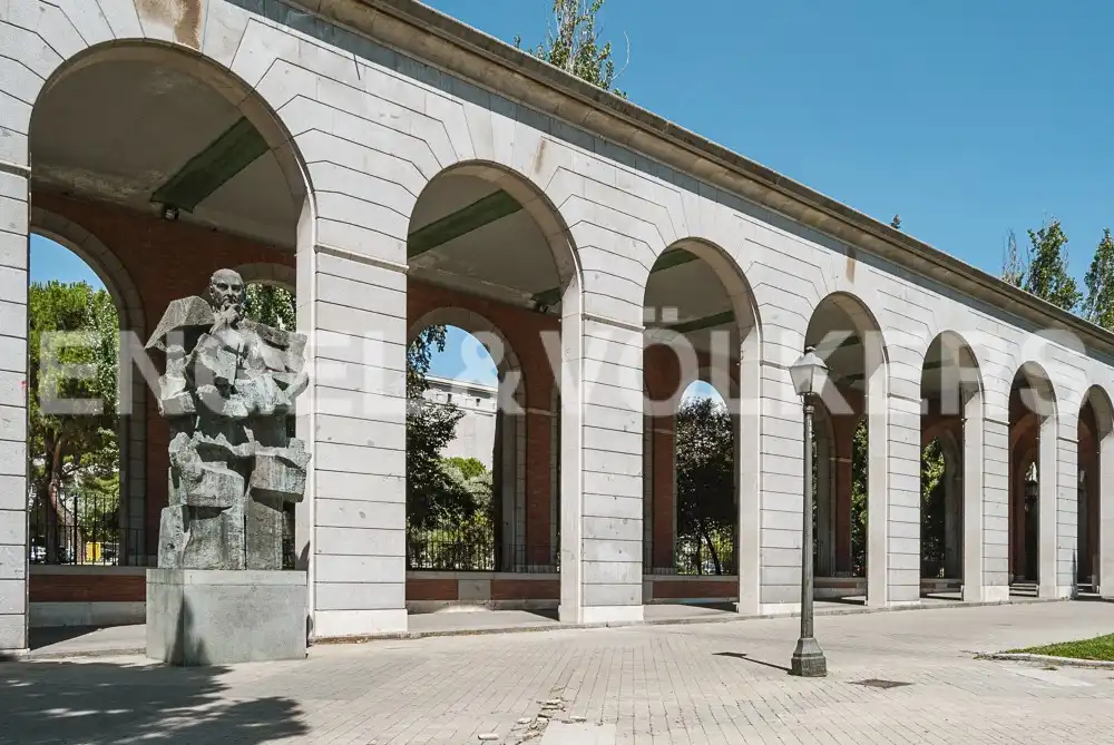Exterior view of Apartments for rent in Madrid  with Air Conditioner, Heating and Terrace