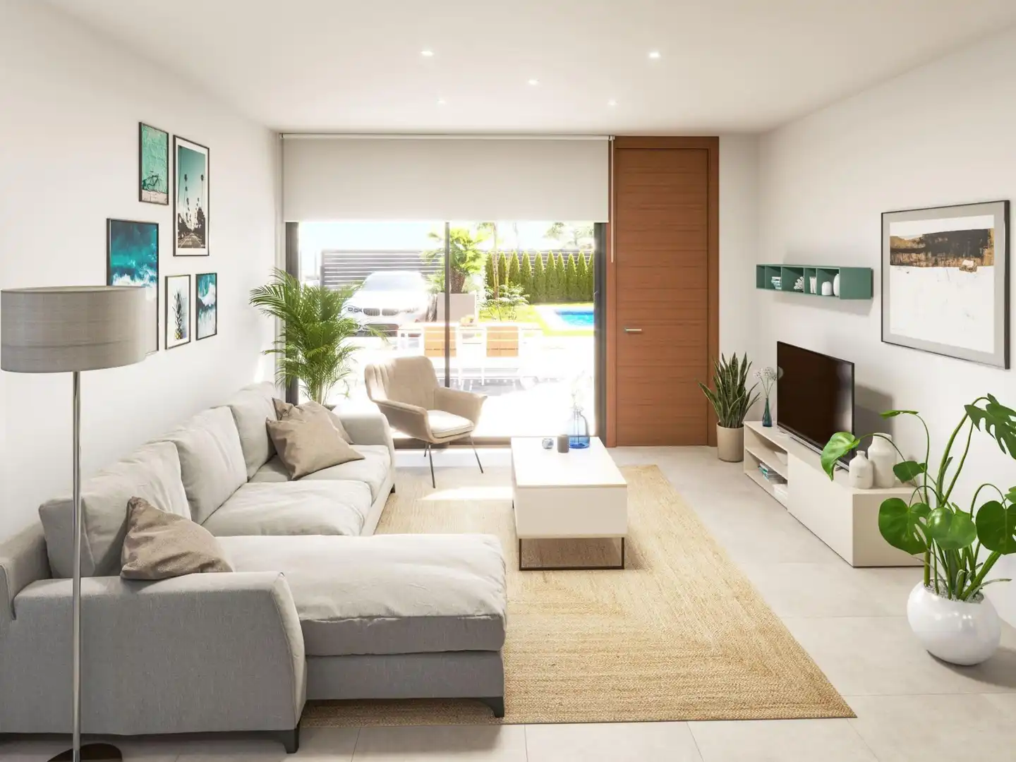 Sala de estar de Piso en venta en Vera