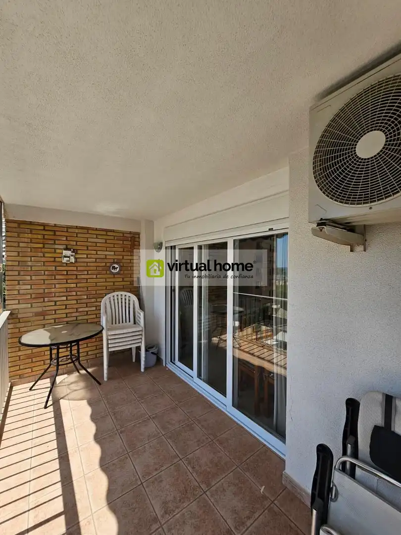 Balcony of Flat for sale in Benidorm  with Air Conditioner, Terrace and Furnished