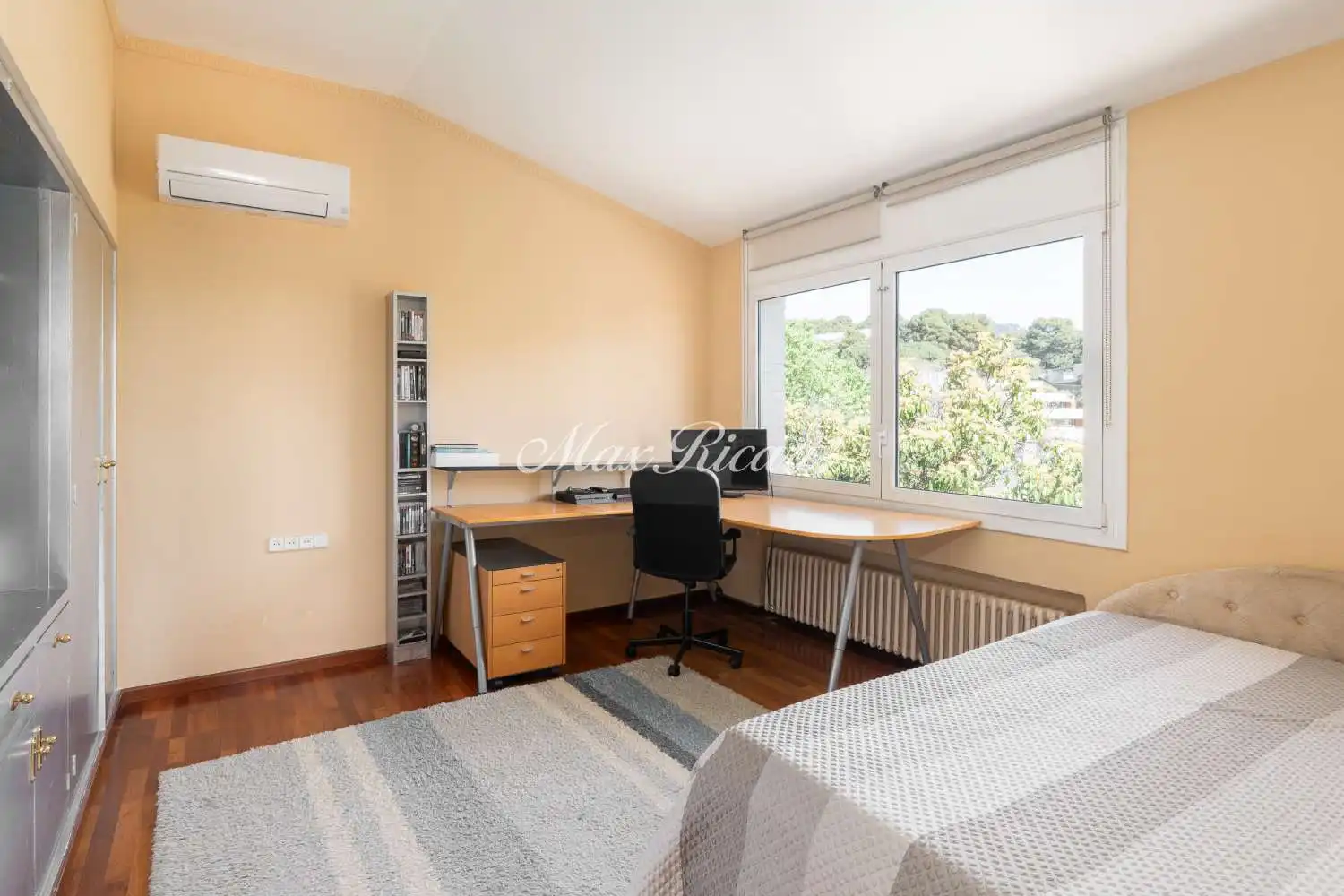 Bedroom of Houses for rent in Barcelona  with Air Conditioner, Heating and Terrace