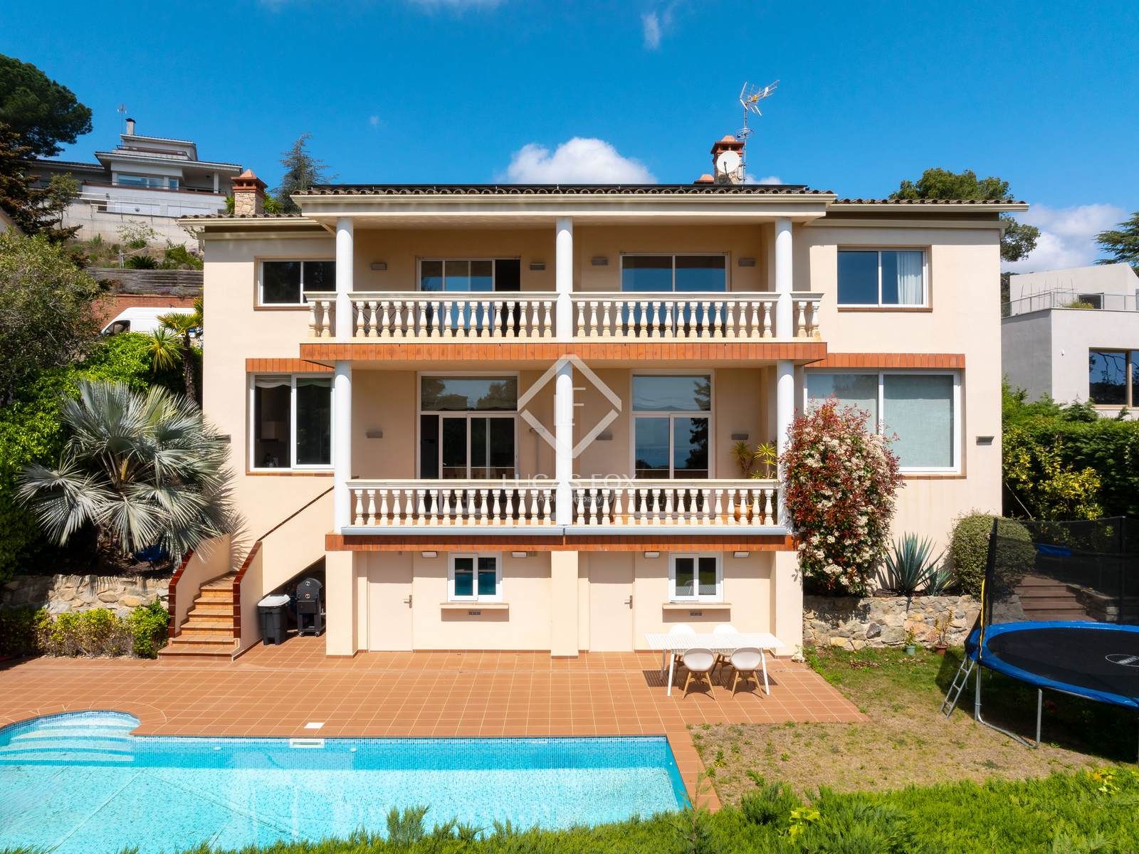 Exterior view of House or chalet for sale in Cabrils  with Air Conditioner, Heating and Private garden