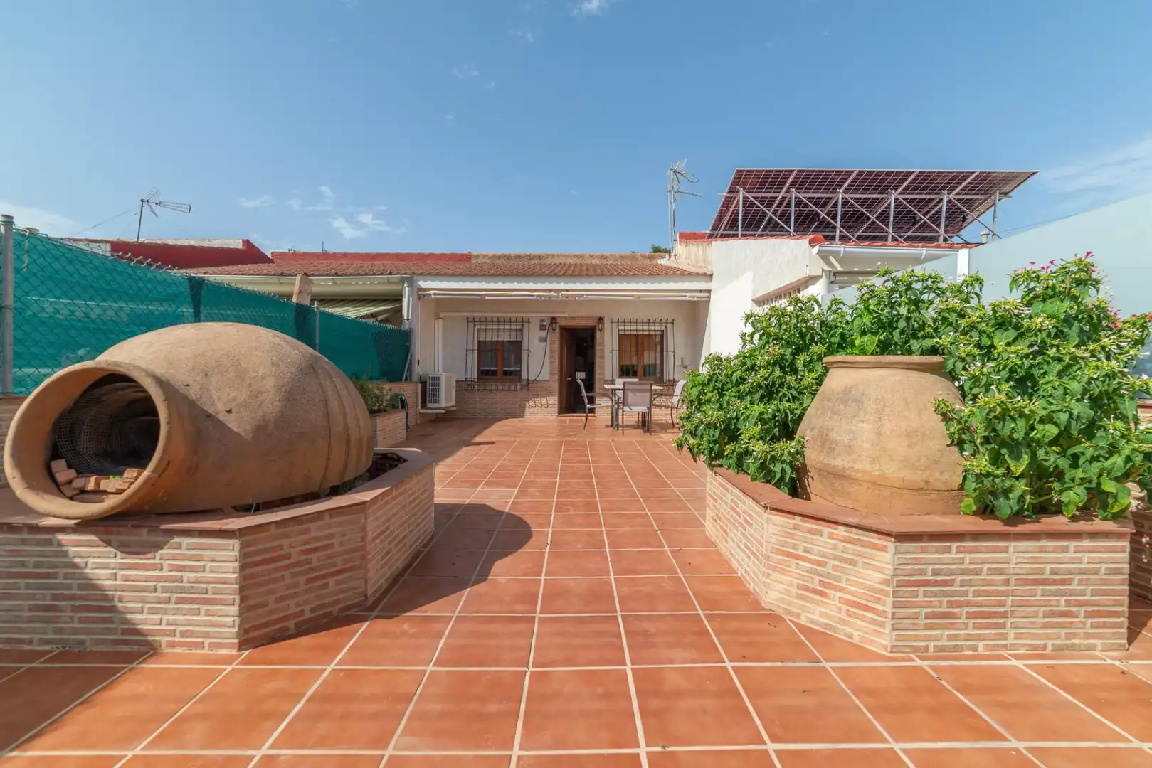 Vista exterior de Casa adosada en venta en San Javier con Jardín privado, Trastero y Amueblado