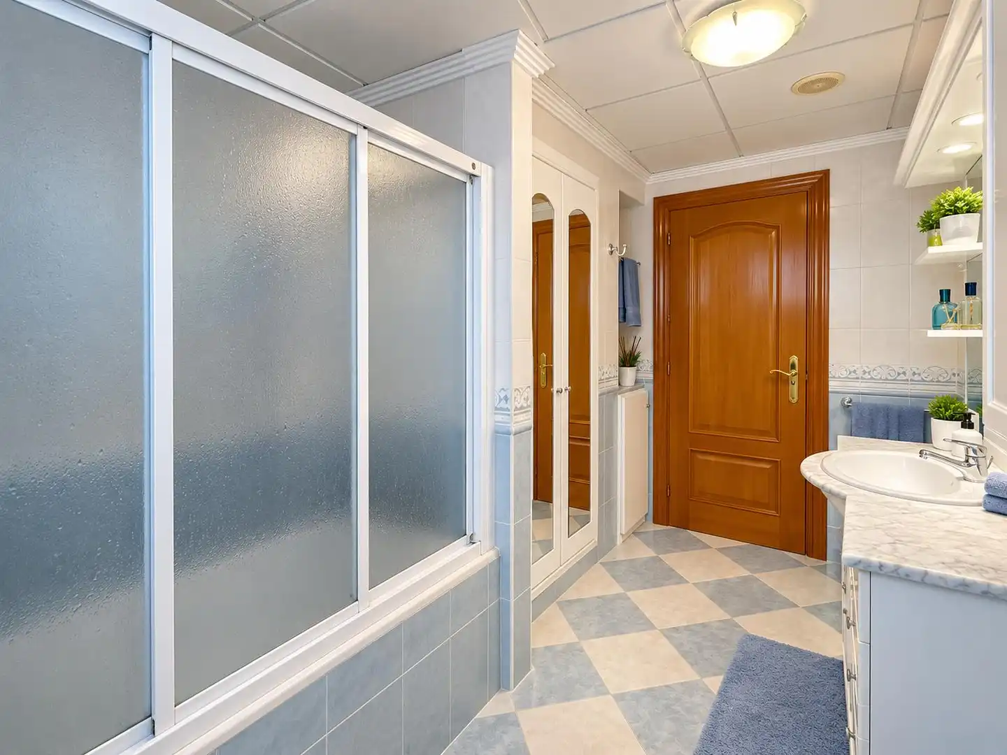 Baño de Casa o chalet en venta en Cartagena con Aire acondicionado, Jardín privado y Terraza