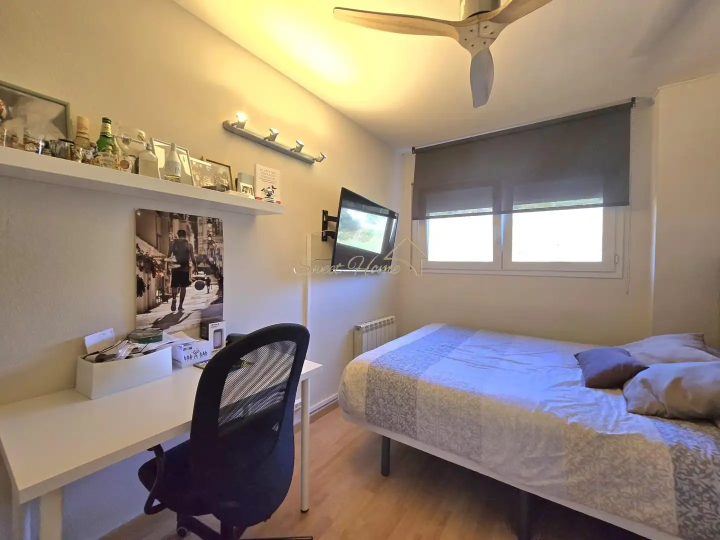 Schlafzimmer von Wohnung zum Verkauf in Montgat mit Klimaanlage, Heizung und Parkett