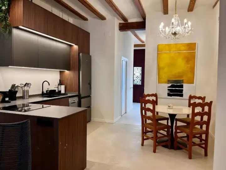 Cocina de Casa o chalet de alquiler en Valencia con Aire acondicionado, Calefacción y Jardín privado