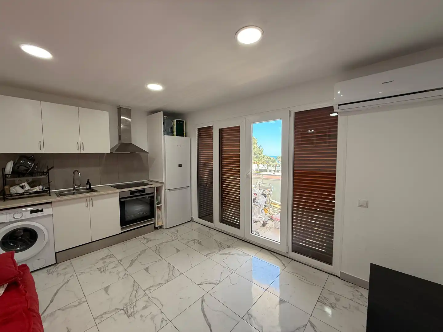 Kitchen of Flat for sale in Mont-roig del Camp  with Air Conditioner, Heating and Balcony