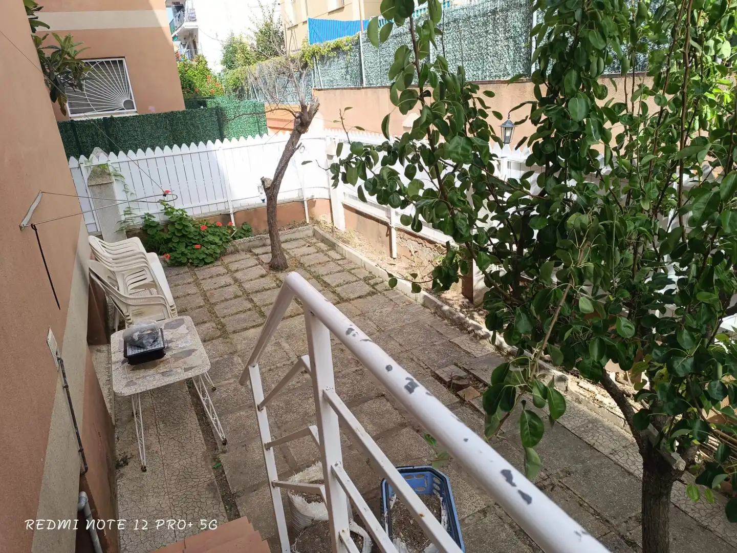 Terrasse von Wohnung zum Verkauf in Cunit mit Privatgarten, Terrasse und Ofen