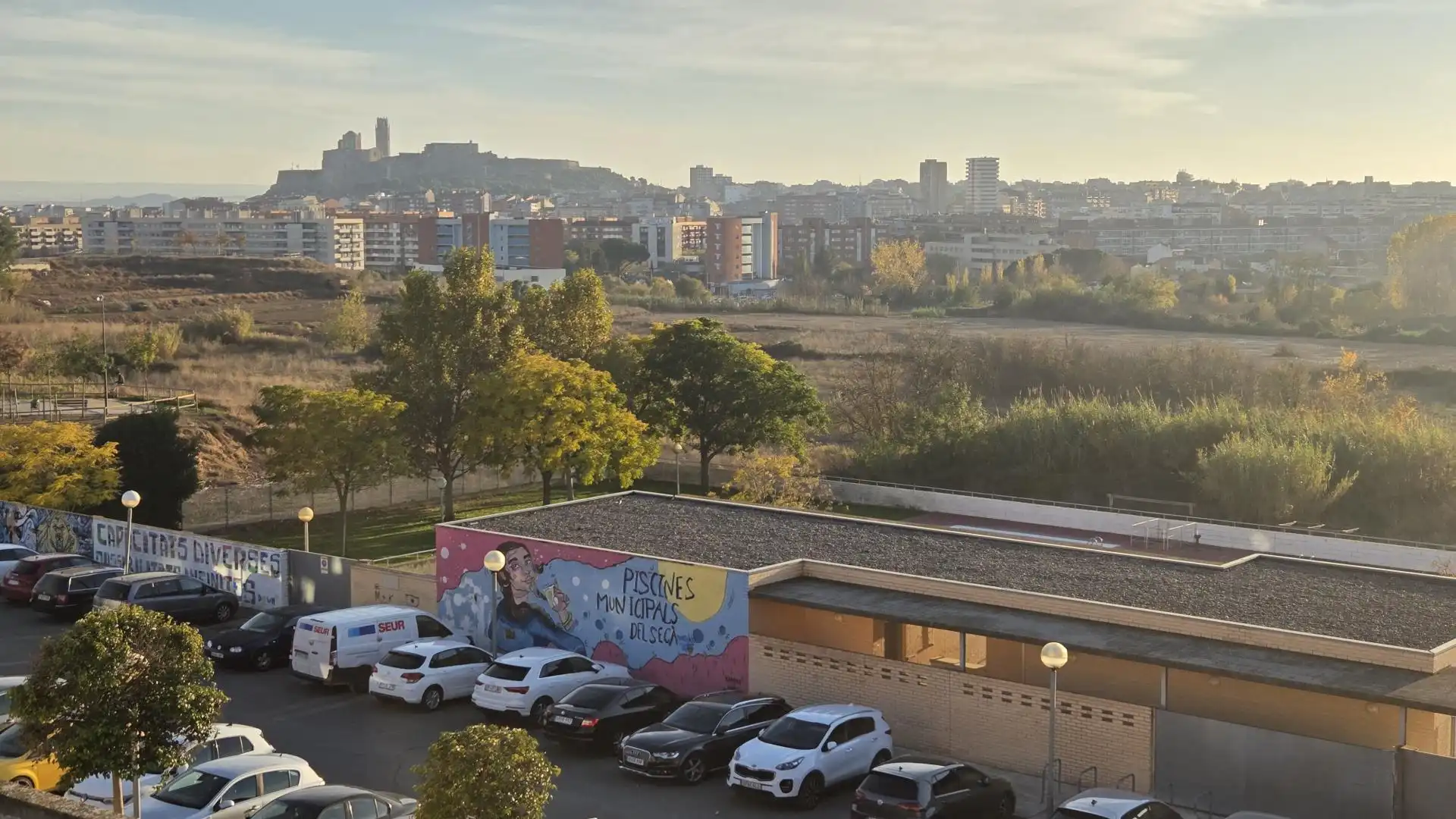 Vista exterior de Casa adosada en venta en Lleida con Calefacción