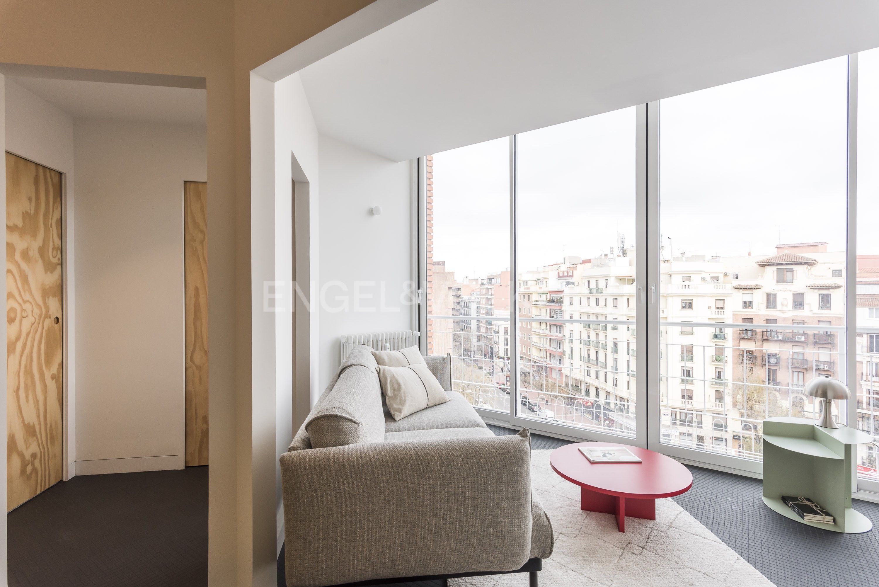 Living room of Apartment for sale in  Madrid Capital  with Heating