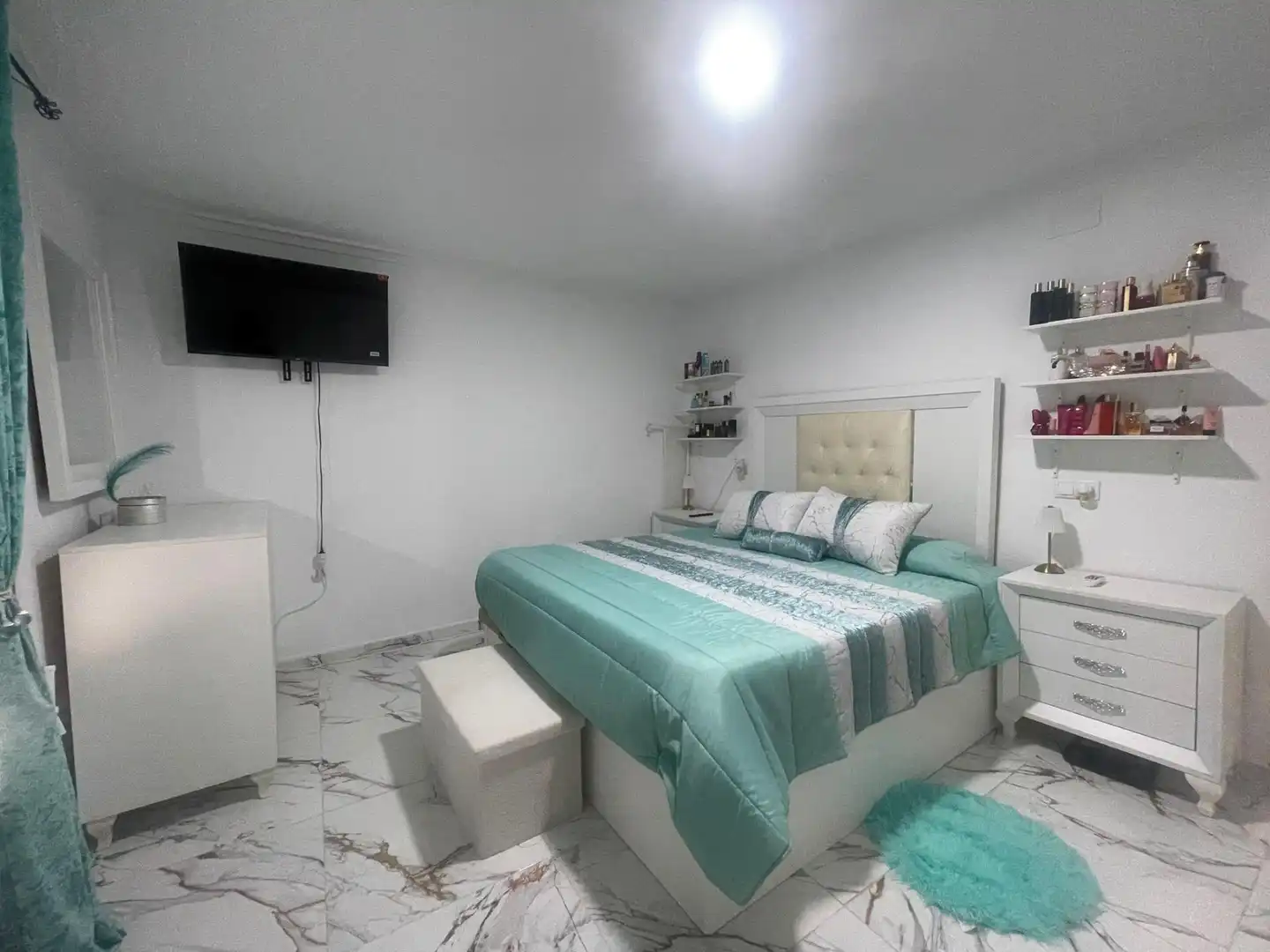 Bedroom of Houses for sale in Alzira  with Air Conditioner, Terrace and Furnished