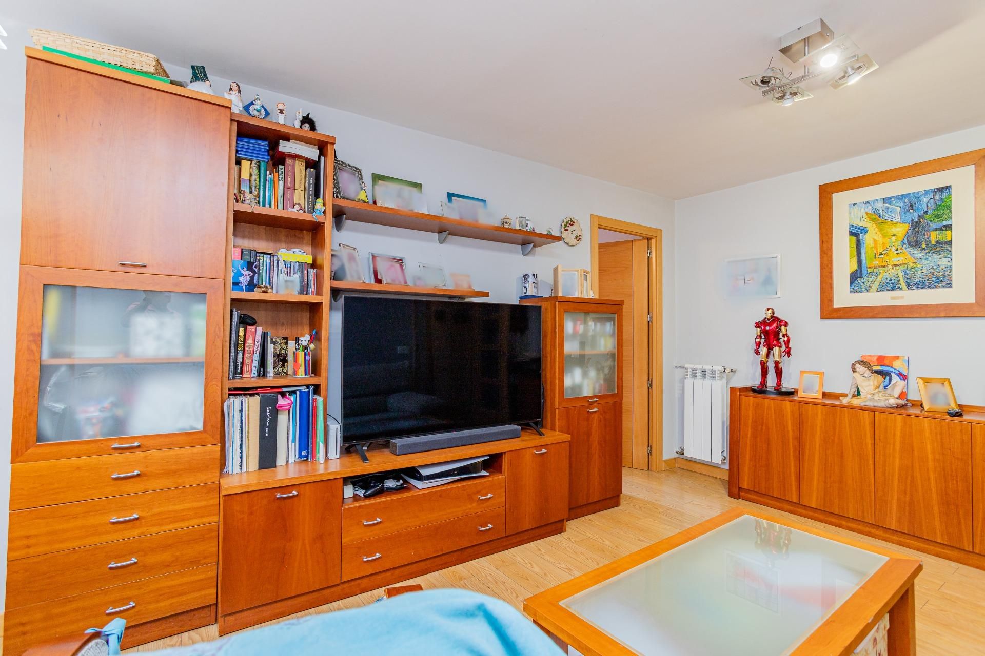 Sala d'estar de Pis en venda en  Madrid Capital amb Aire condicionat i Calefacció