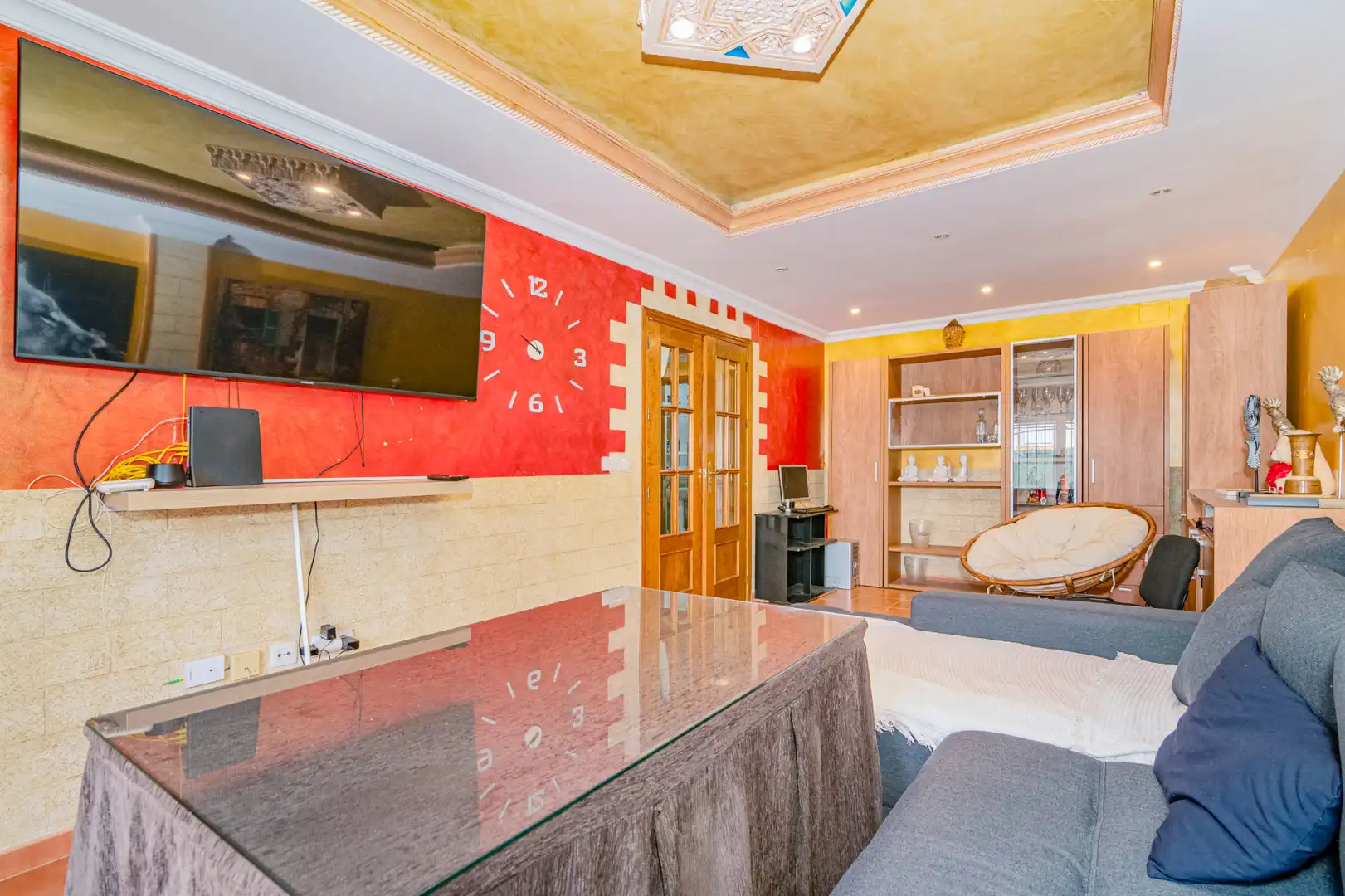 Sala de estar de Casa o chalet en venta en Alfacar con Balcón