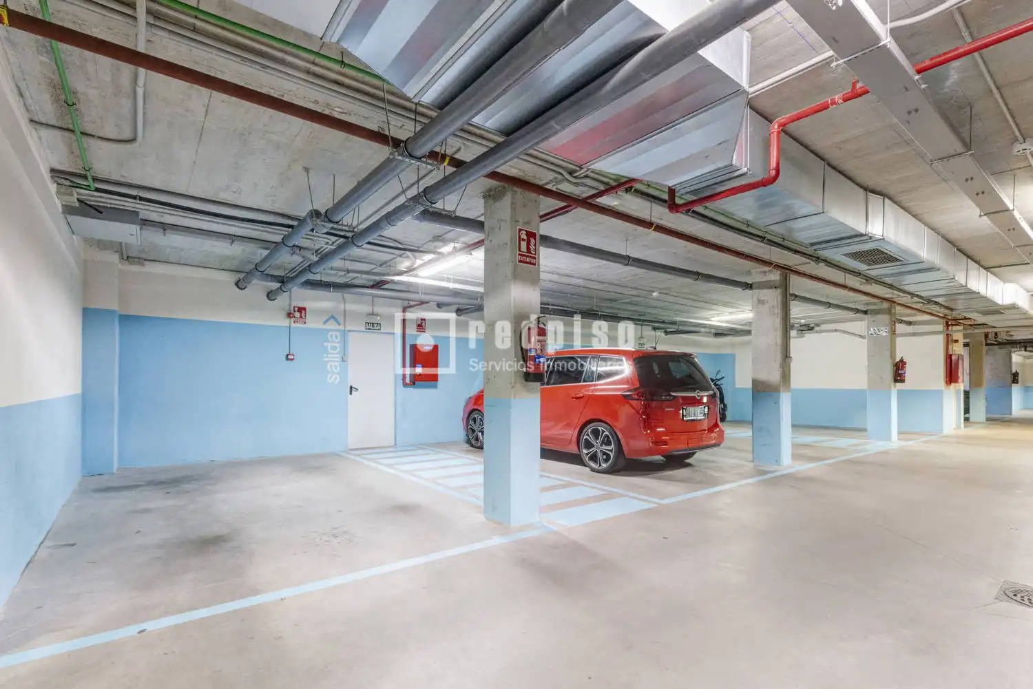 Parking of Flat for sale in Boadilla del Monte  with Air Conditioner, Heating and Private garden