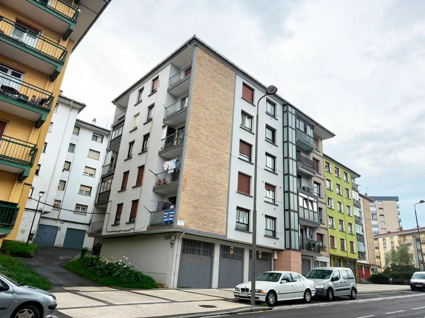 Vista exterior de Piso en venta en Andoain con Trastero, Amueblado y Balcón