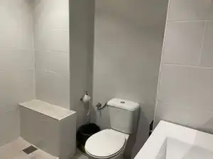 Badezimmer von Wohnung zum Verkauf in Badajoz mit Heizung, Terrasse und Möbliert