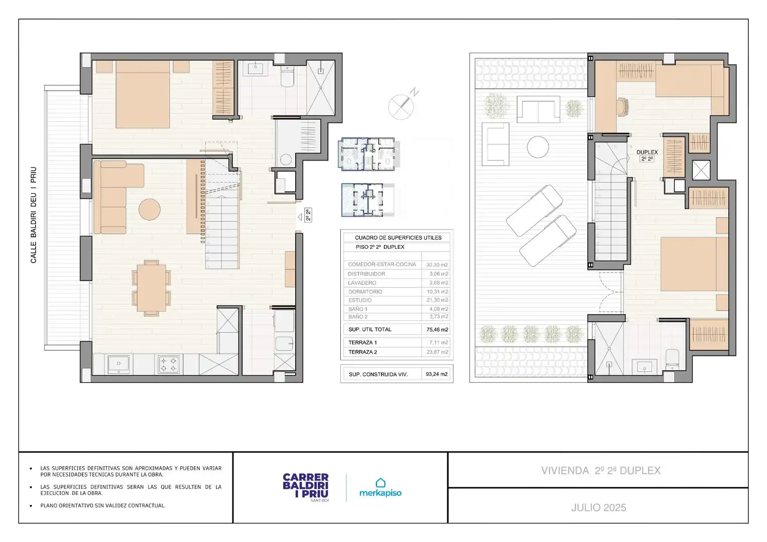 Duplexes for sale in Sant Boi de Llobregat  with Heating, Private garden and Terrace