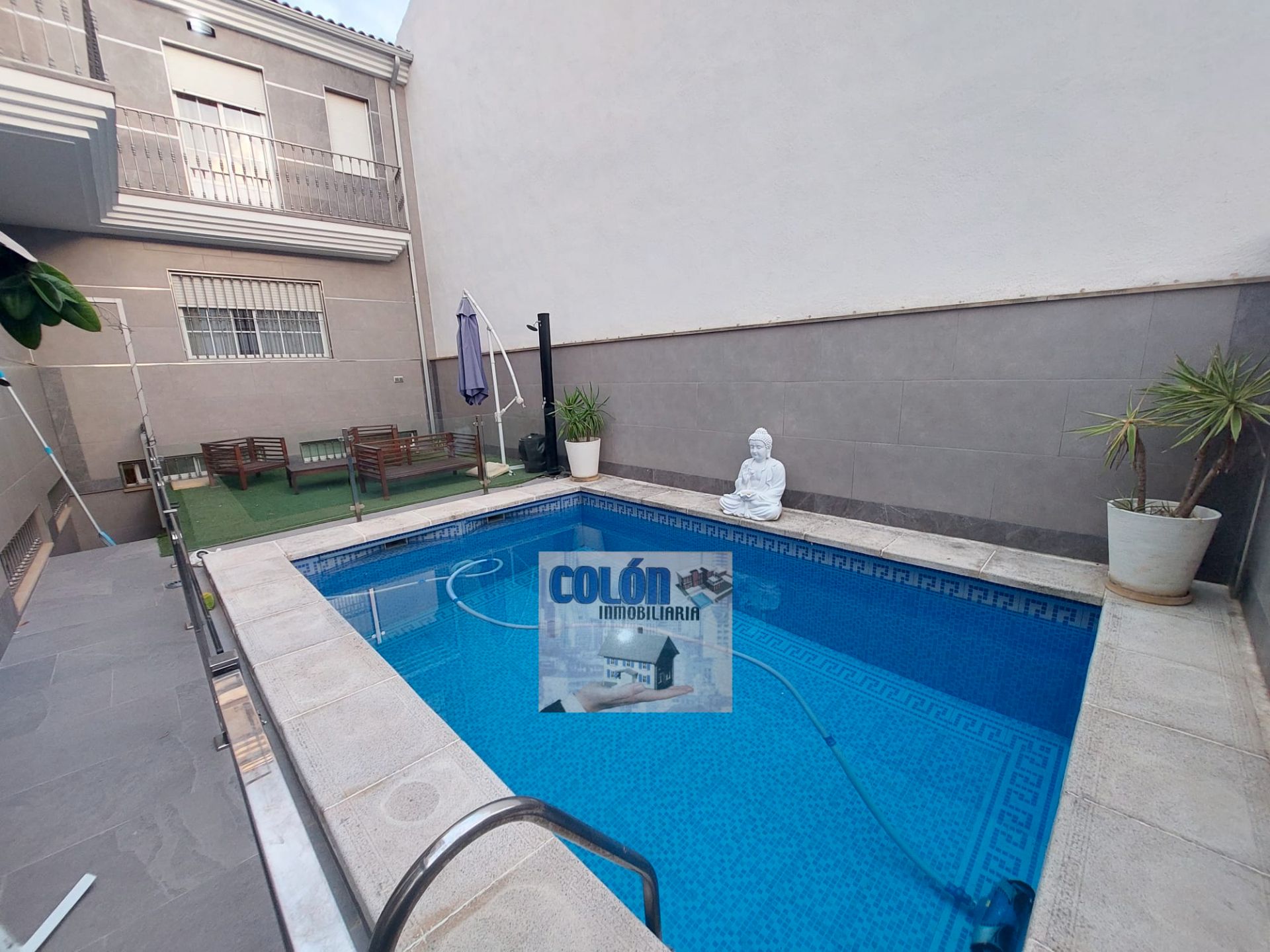 Swimming pool of House or chalet to rent in Martos  with Air Conditioner, Heating and Terrace
