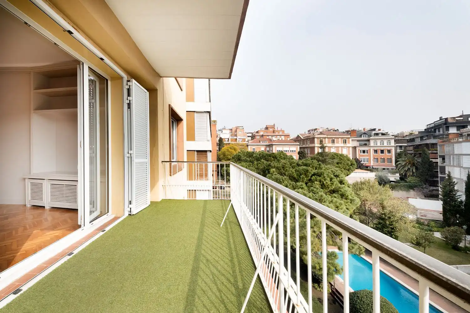 Terrassa de Pis de lloguer en Barcelona amb Aire condicionat, Calefacció i Parquet