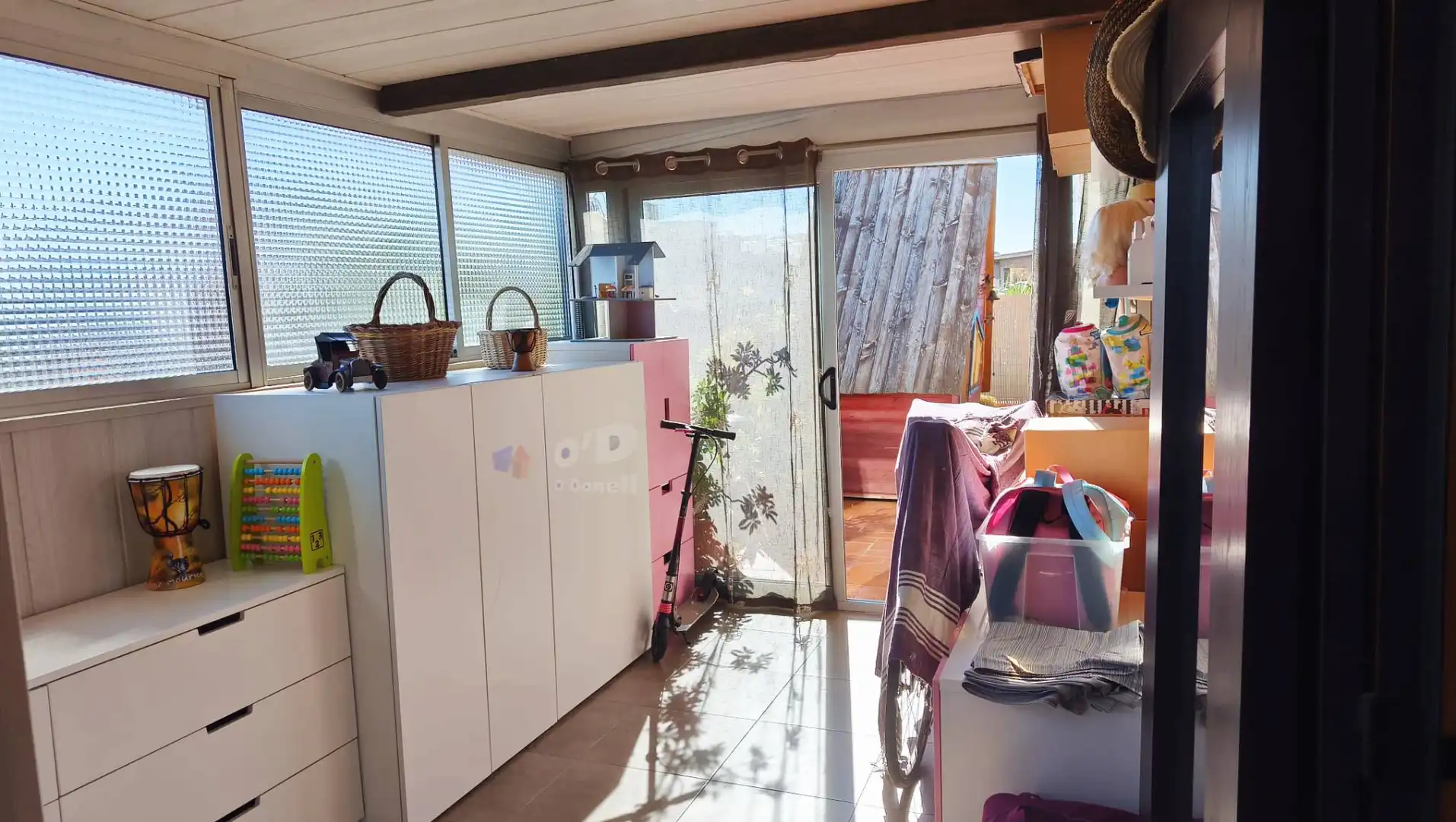 Küche von Dachboden zum Verkauf in Sant Boi de Llobregat mit Klimaanlage, Terrasse und Ofen