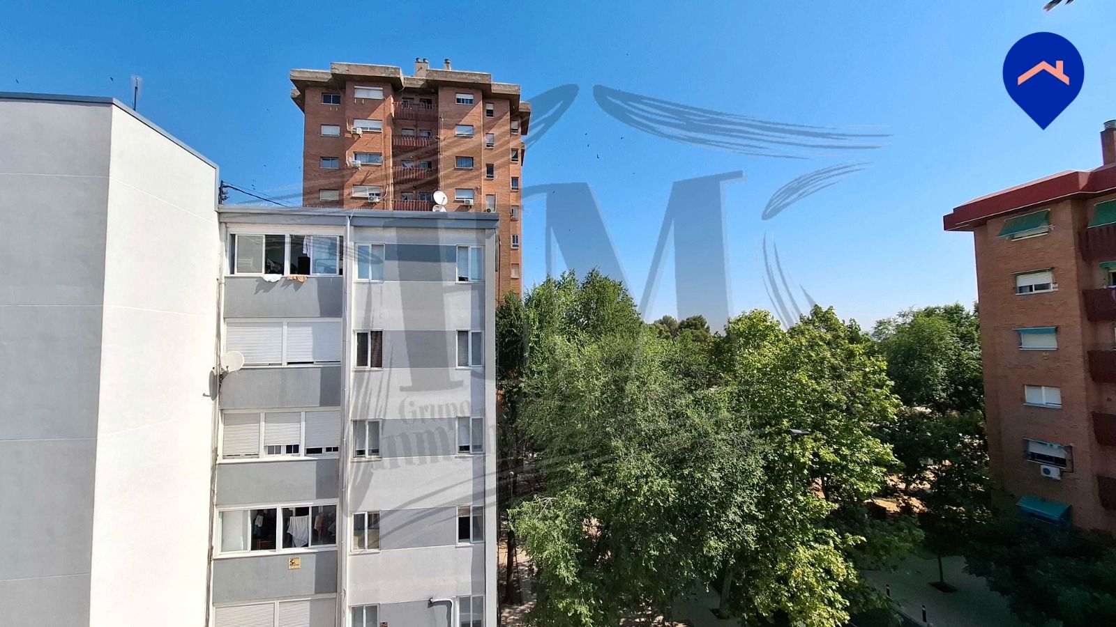 Exterior view of Flat for sale in  Madrid Capital  with Air Conditioner, Heating and Parquet flooring