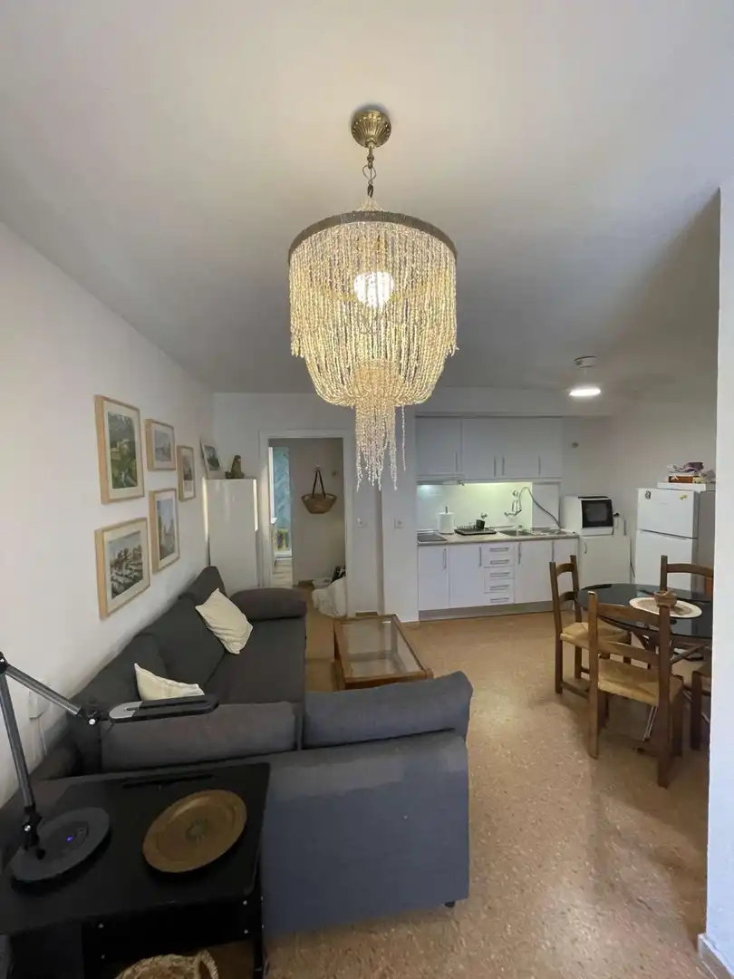 Sala de estar de Apartamento para compartir en Canet d'En Berenguer con Aire acondicionado, Terraza y Amueblado
