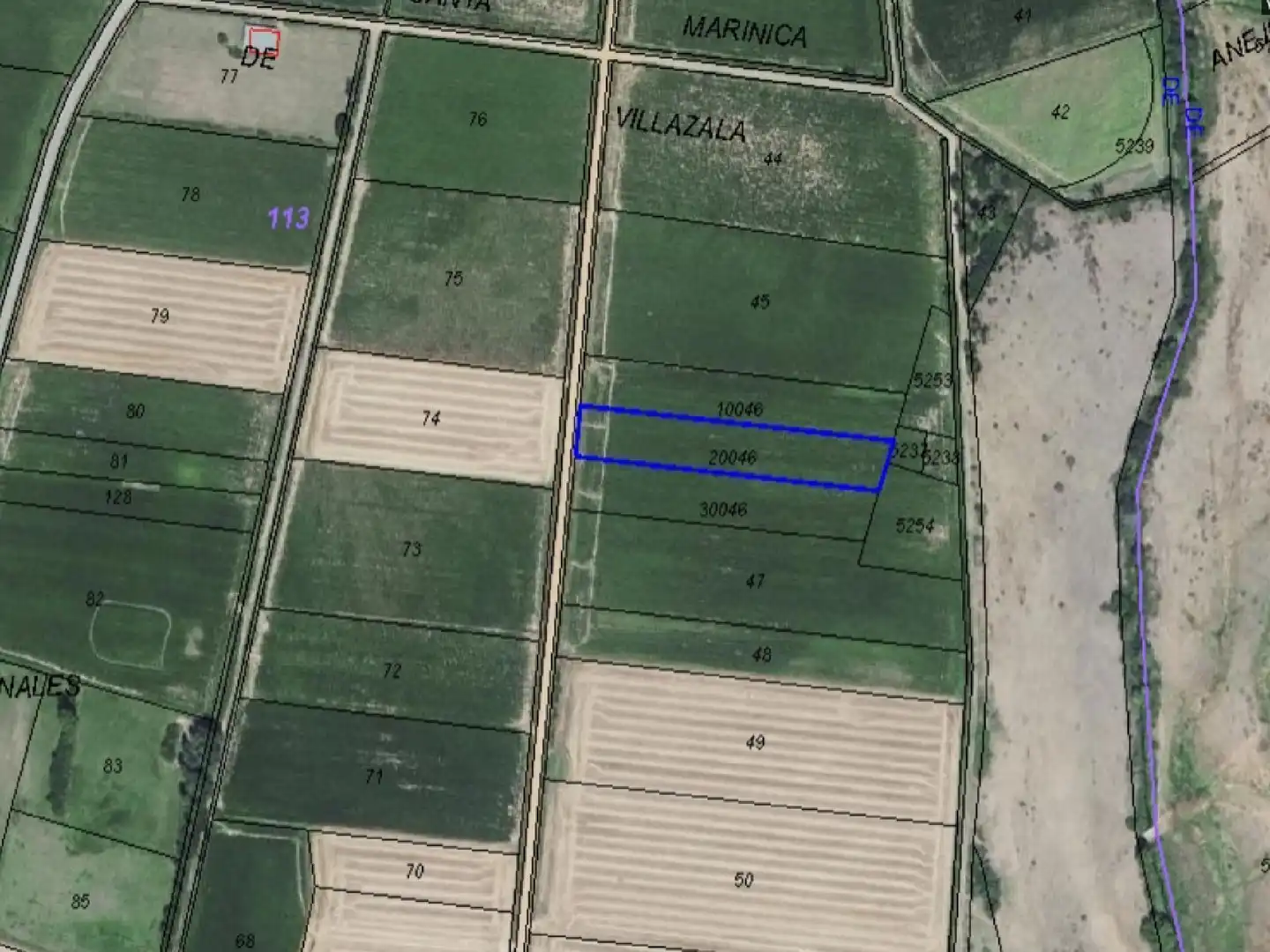 Land for sale in Villazala