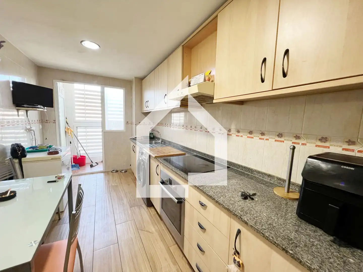 Cocina de Piso en venta en San Vicente del Raspeig / Sant Vicent del Raspeig con Aire acondicionado, Terraza y Piscina comunitaria