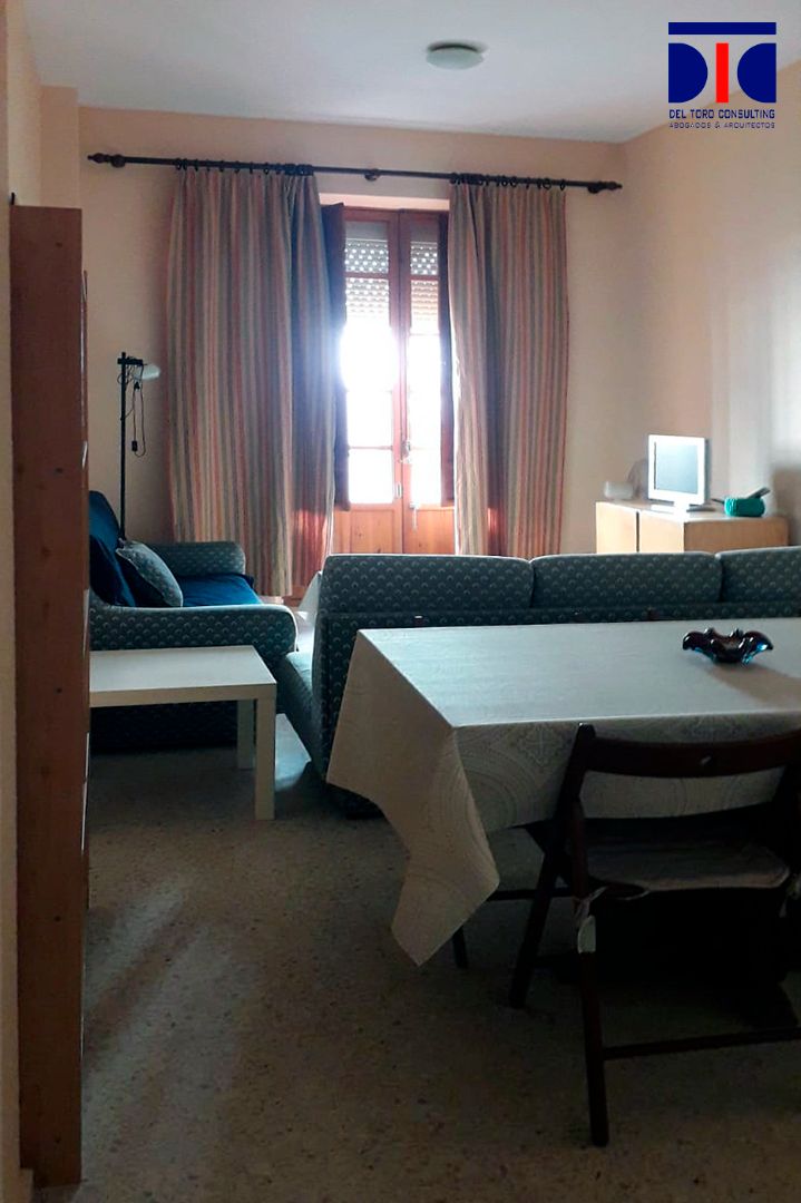Living room of Flat for sale in  Sevilla Capital  with Air Conditioner, Storage room and Balcony