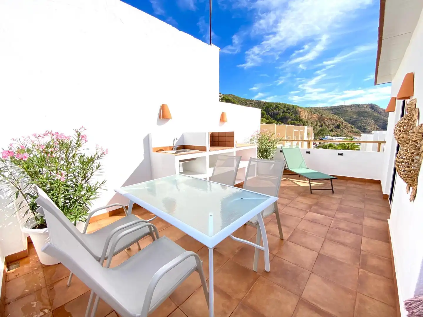 Terraza de Dúplex en venta en Jávea / Xàbia con Calefacción, Terraza y Amueblado
