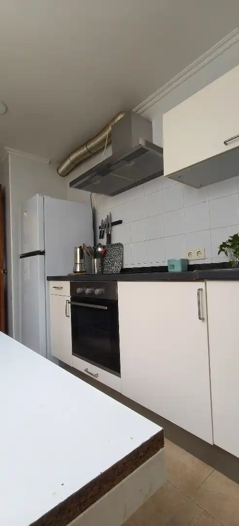 Kitchen of Flat for sale in Cedeira  with Heating, Parquet flooring and Furnished
